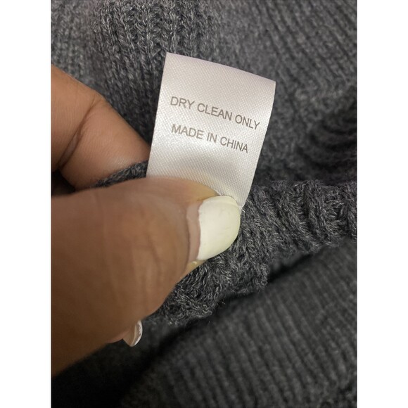 Fashion Nova Make Me Smile Women’s Gray Heavy Knit Long Sleeve Sweater Set 3X - Picture 6 of 6